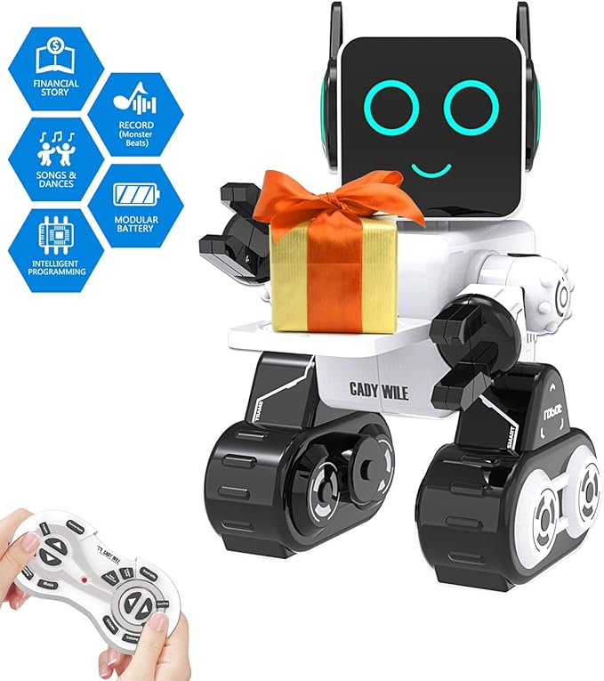 OKK Robot Toy for Kids, Smart RC Robots for Kids with Touch