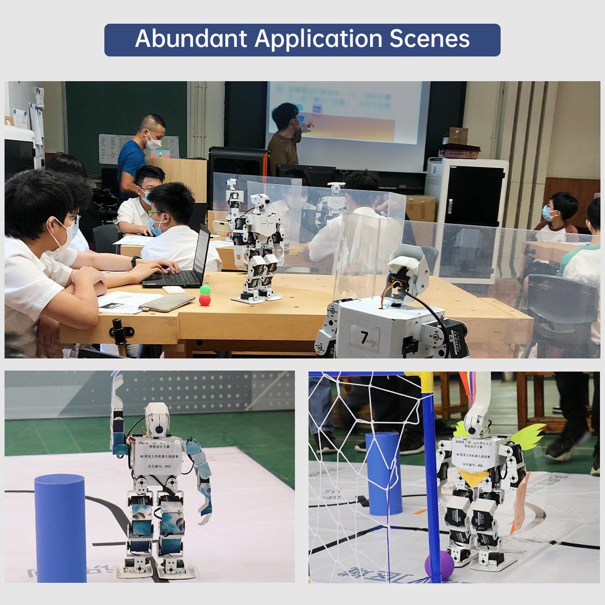 HIWONDER Humanoid Robot with ChatGPT Multimodal AI Models