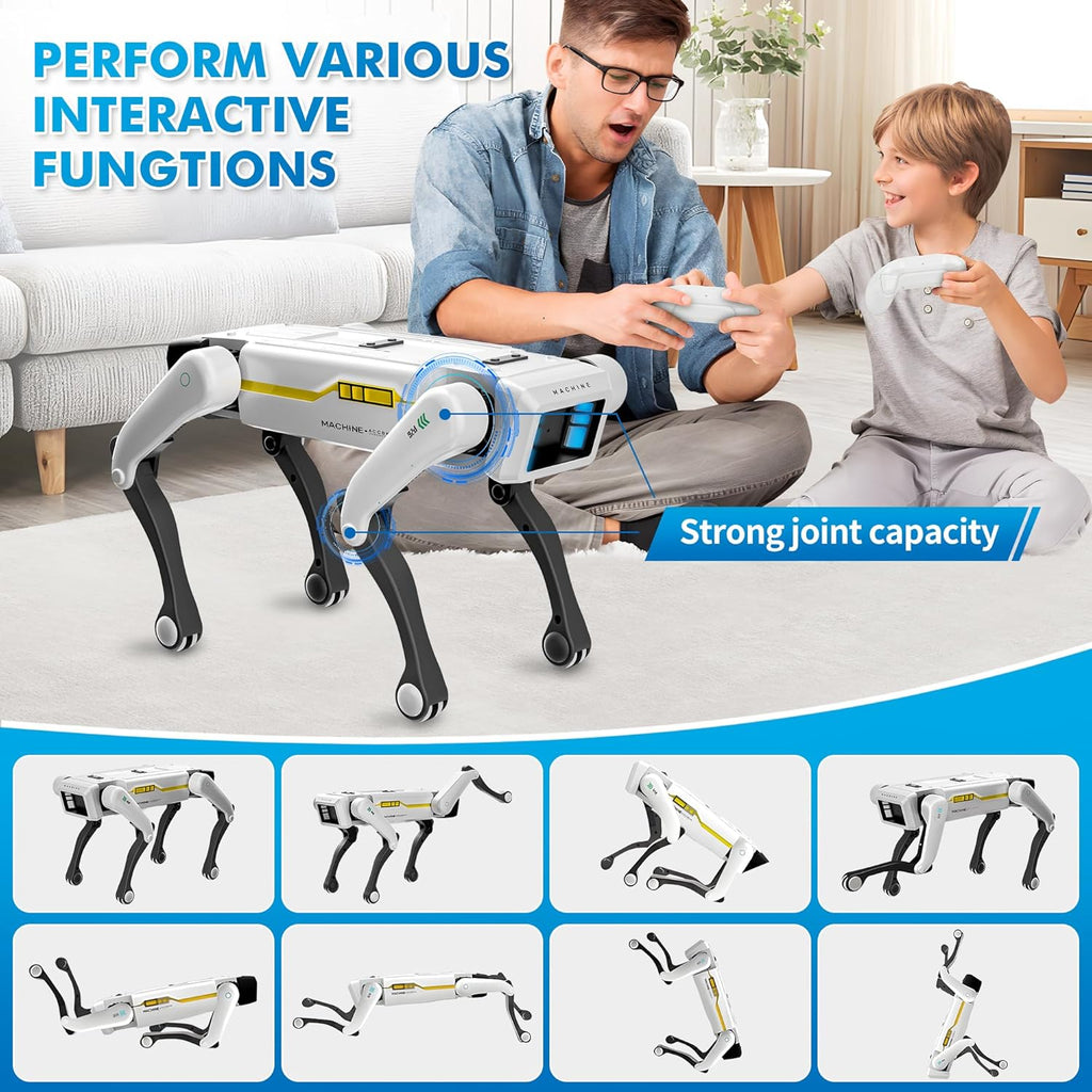 Smart Robot Dog - Interactive STEM Pet with Voice Control