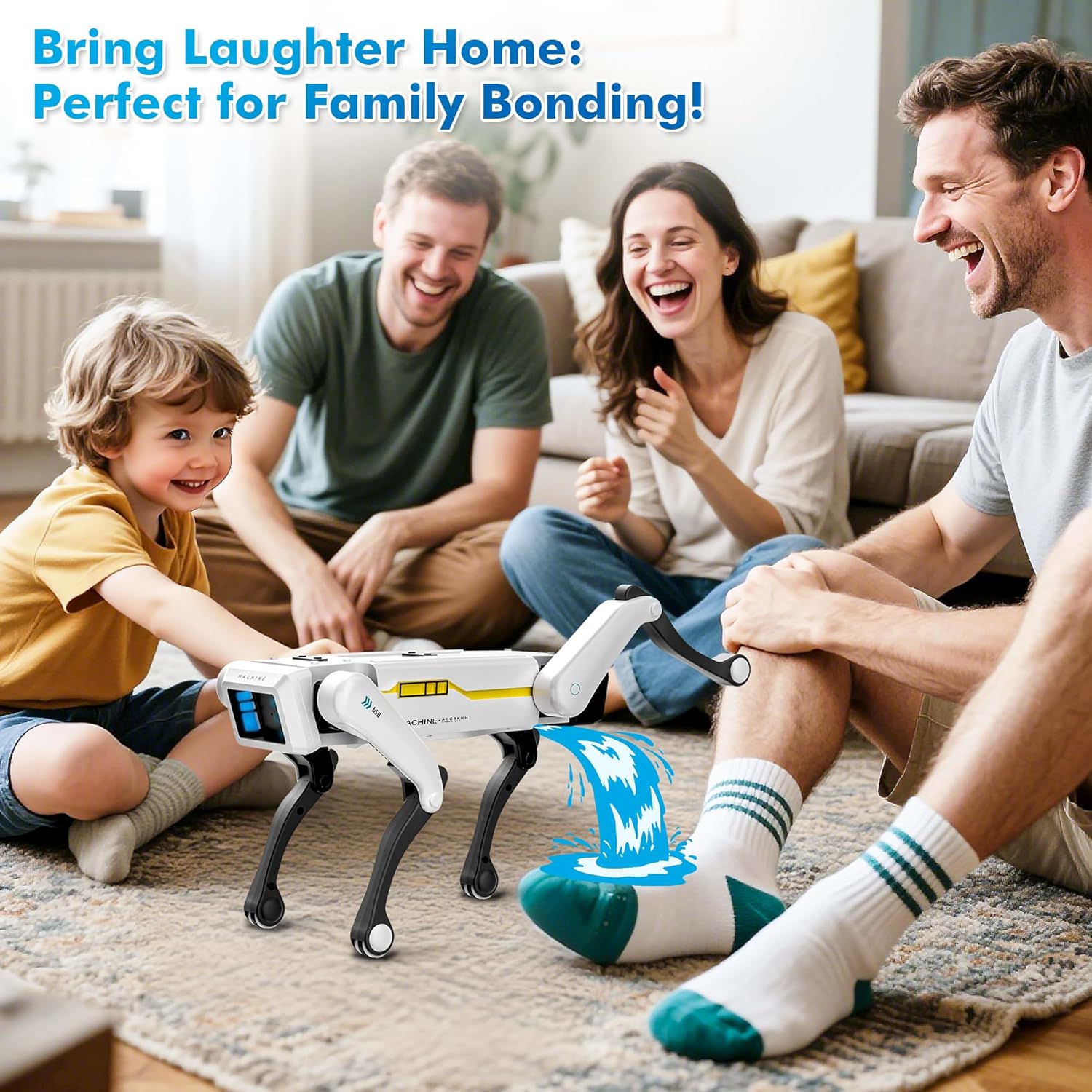 Smart Robot Dog - Interactive STEM Pet with Voice Control